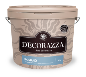 Декоративная штукатурка с эффектом дерева Decorazza Romano
