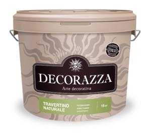 Декоративная штукатурка под кирпич Decorazza Travertino naturale