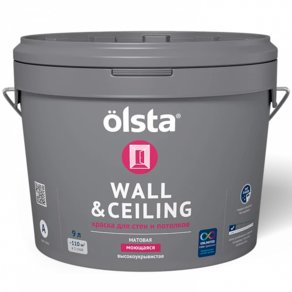 КРАСКА ДЛЯ СТЕН И ПОТОЛКОВ WALL&CEILING
