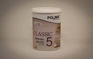 POLIMIX CLASSIC 5 0,94 л Потолочная виниловая краска