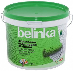 BELINKA АКРИЛОВАЯ ФАСАДНАЯ краска В1